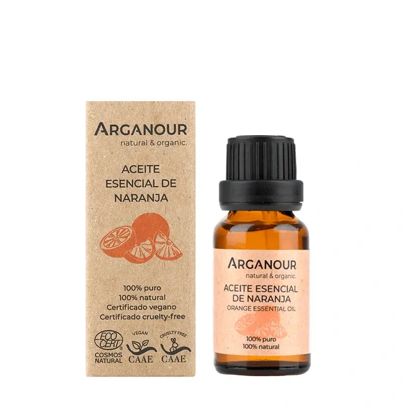 Olio essenziale di Arganour Olio essenziale di arancia, 15 Ml