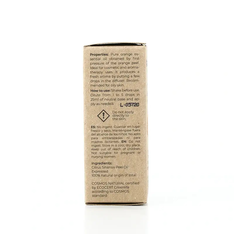 Olio essenziale di Arganour Olio essenziale di arancia, 15 Ml