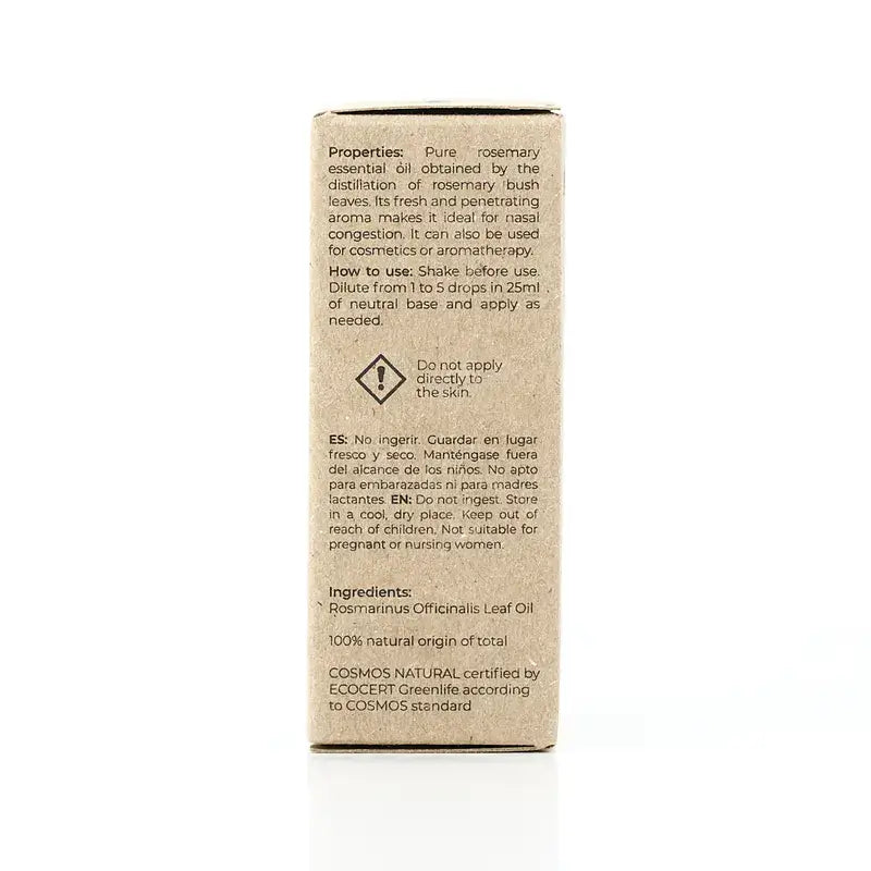 Olio essenziale di Arganour Olio essenziale di rosmarino, 15 Ml