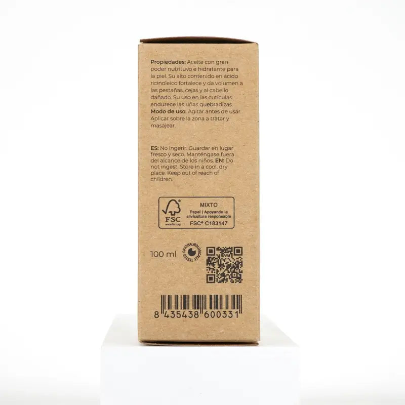 Olio vegetale di Arganour Olio di ricino, 100 Ml