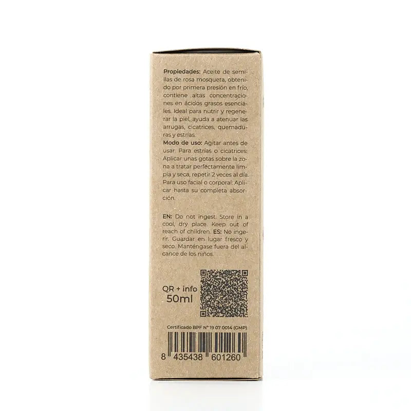 Olio vegetale di Arganour Olio di semi di rosa canina, 50 Ml