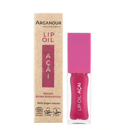 Arganour Olio per labbra viso Açai, 8 Ml