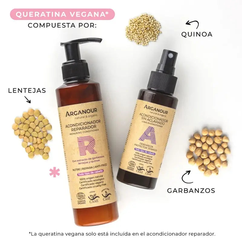Arganour Balsamo riparatore per capelli, 200 Ml