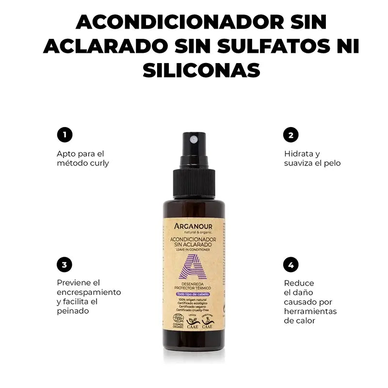Arganour Balsamo per capelli Balsamo leave-in, 100 Ml