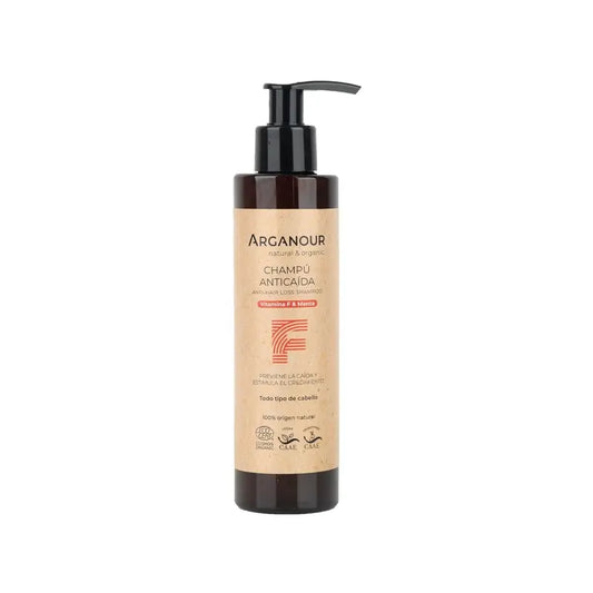 Arganour Shampoo Capillare Anticaduta Senza Solfati, 200 Ml