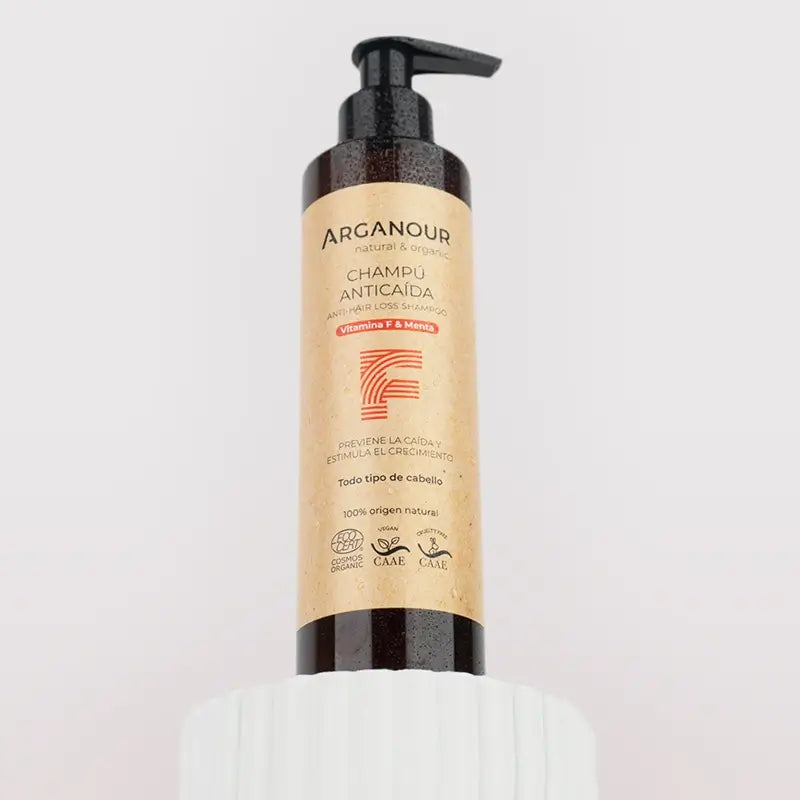 Arganour Shampoo Capillare Anticaduta Senza Solfati, 200 Ml