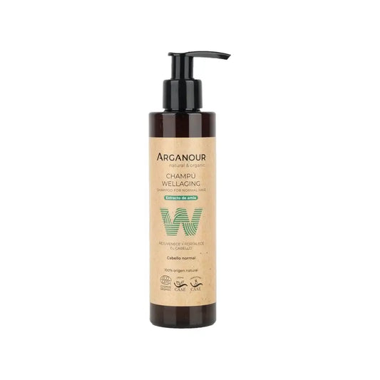 Arganour Shampoo benefico per capelli senza solfati, 200 Ml