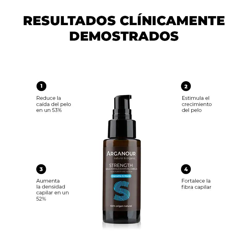 Arganour Lozione per la crescita dei capelli, 50 Ml