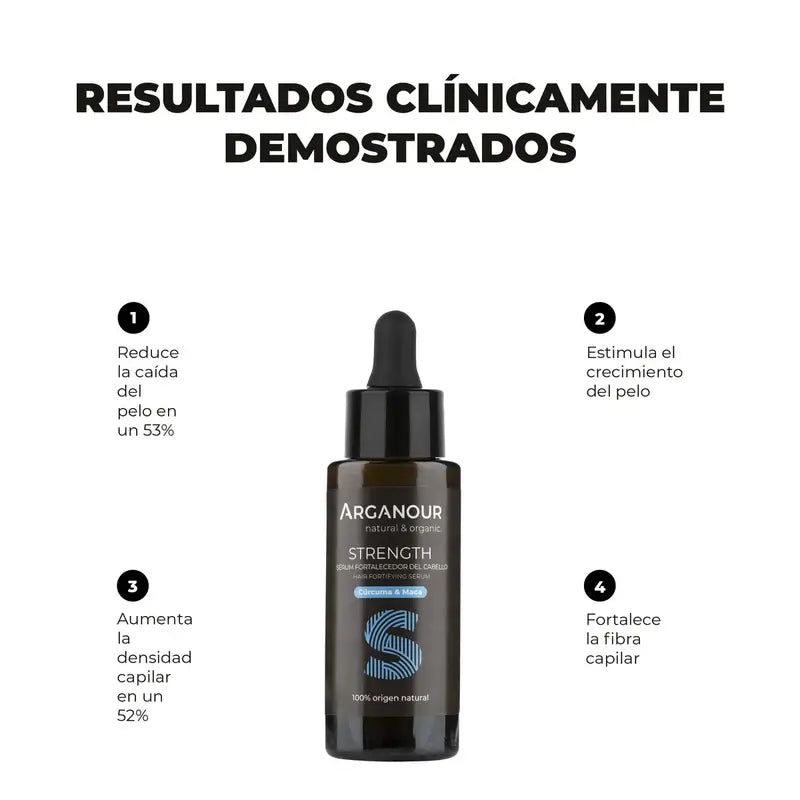 Arganour Lozione per la crescita dei capelli, 50 Ml