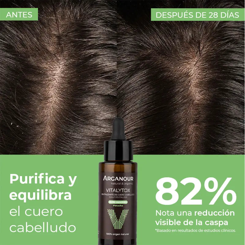 Arganour Hair Vitalytox - Rivitalizzante del cuoio capelluto, 50 ml