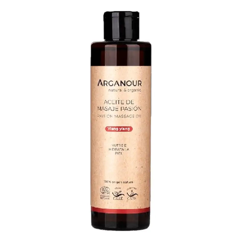 Olio da massaggio corpo Arganour Passion, 200 Ml