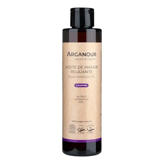 Olio da massaggio rilassante per il corpo Arganour, 200 Ml