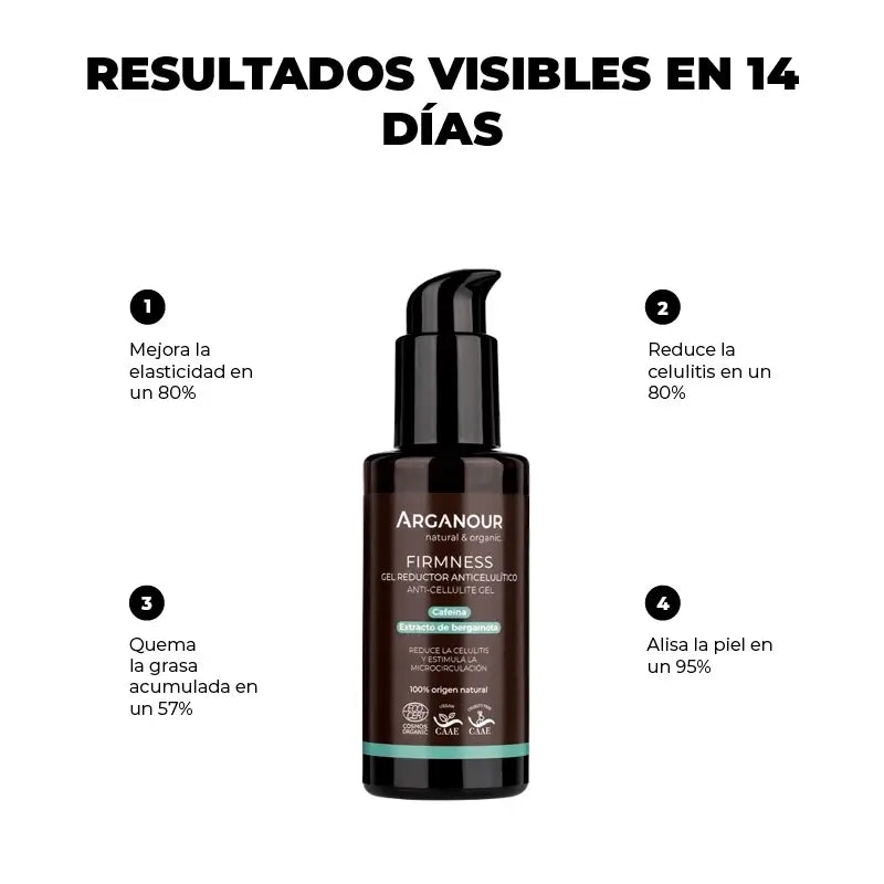 Arganour Body Firmness - Gel anticellulite, 100 Ml