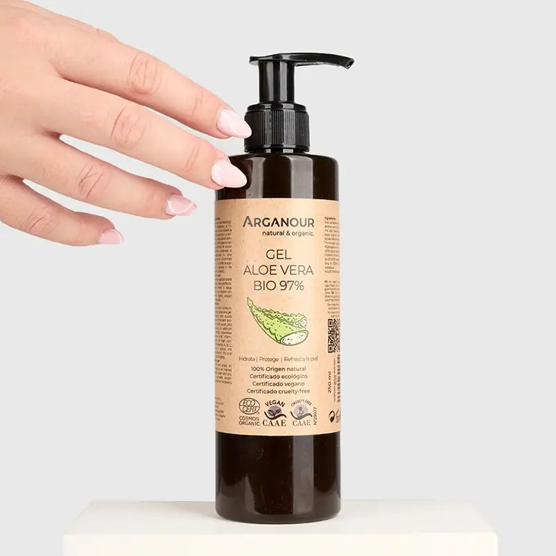 Arganour Gel corpo all'aloe vera, 250 Ml