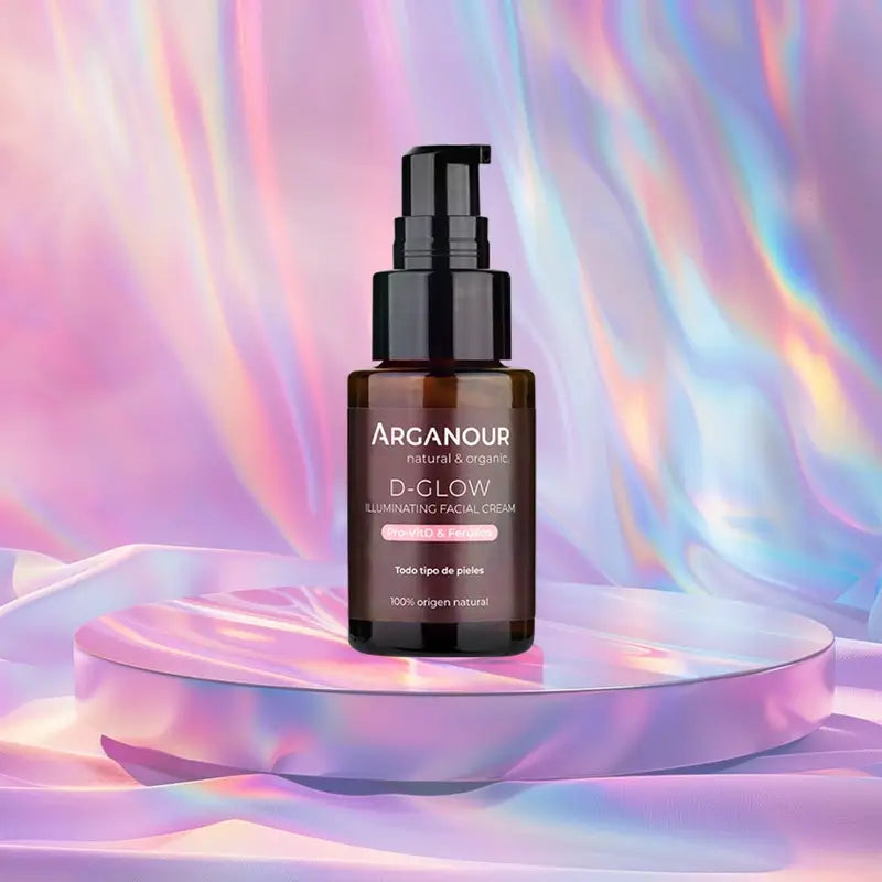 Arganour D-Glow - Crema viso illuminante, 30 Ml