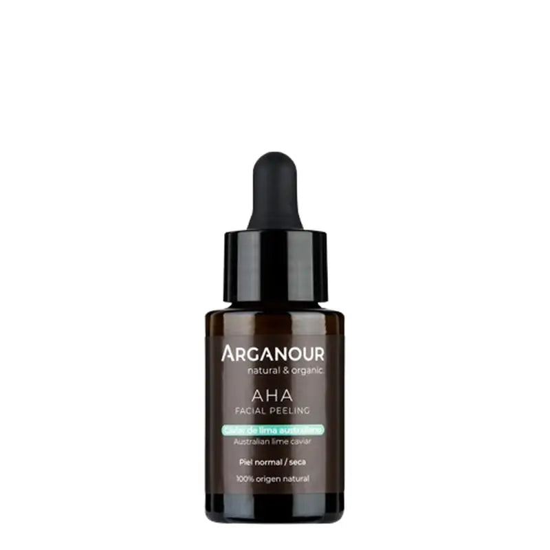 Arganour Facial Aha - Peeling del viso al caviale di lime australiano, 30 Ml