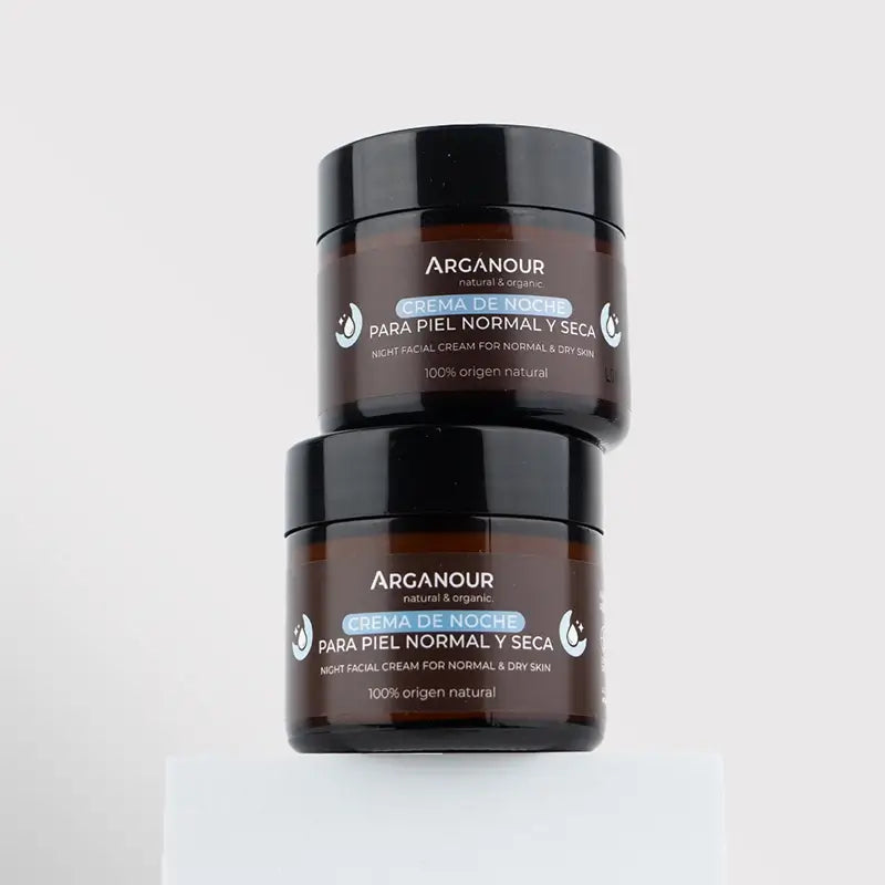 Arganour Crema viso anti-età notte, 50 Ml