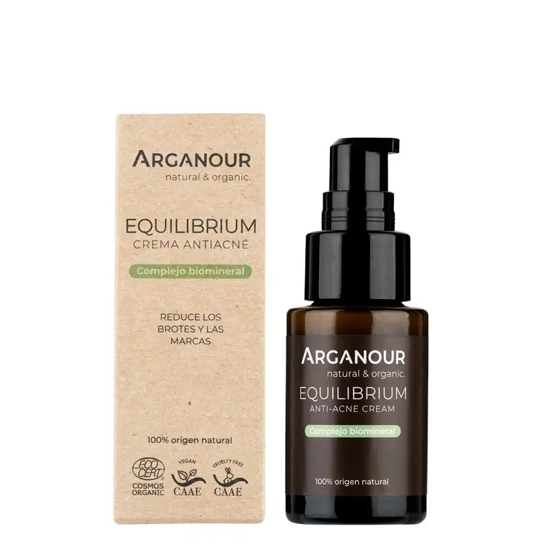 Arganour Crema Viso Equilibrium Anti-Acne, 50 Ml