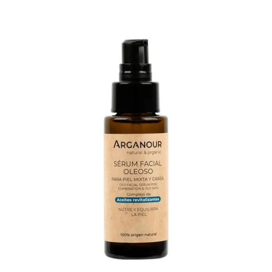 Arganour Siero Viso Nutriente Pelle Grassa/Mista, 50 Ml
