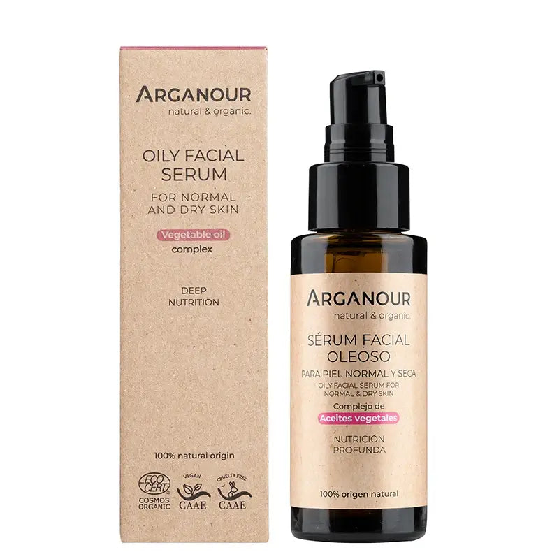 Arganour Siero Viso Nutriente Pelle Secca/Normale, 50 Ml