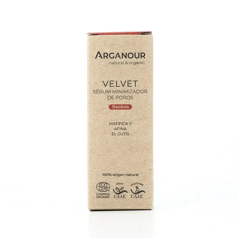 Arganour Siero Viso Velluto Minimizzante Pori, 30 Ml