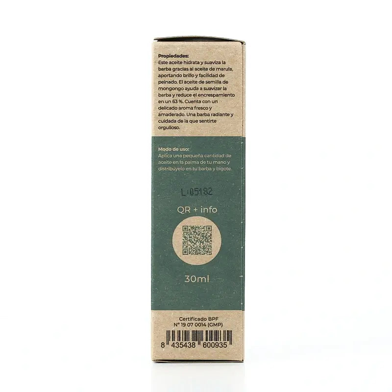 Olio per la barba da uomo Arganour, 30 Ml
