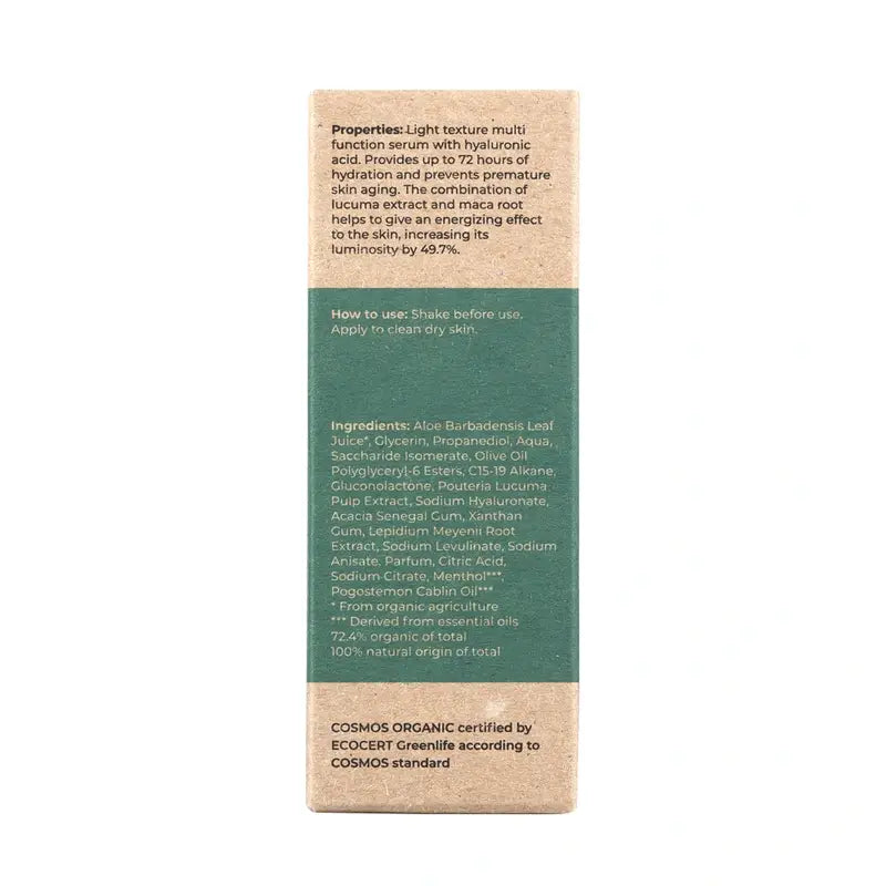 Arganour Gel Viso Multifunzionale Uomo, 30 Ml