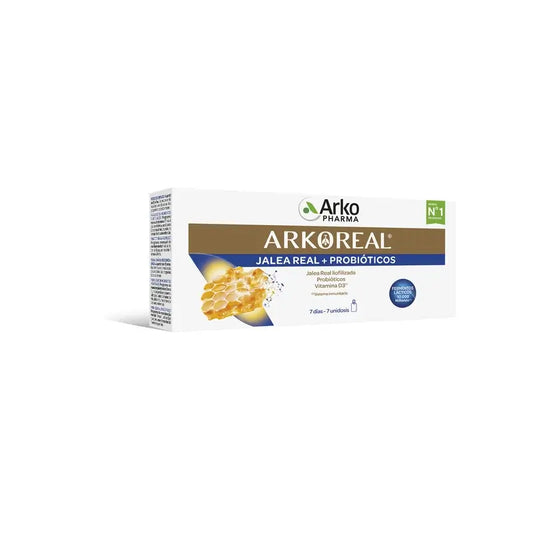 Arkopharma Arkoreal Pappa Reale + Probiotici, 7 dosi