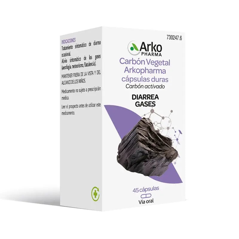 Arkopharma Arkocápsulas Carbone, 45 capsule