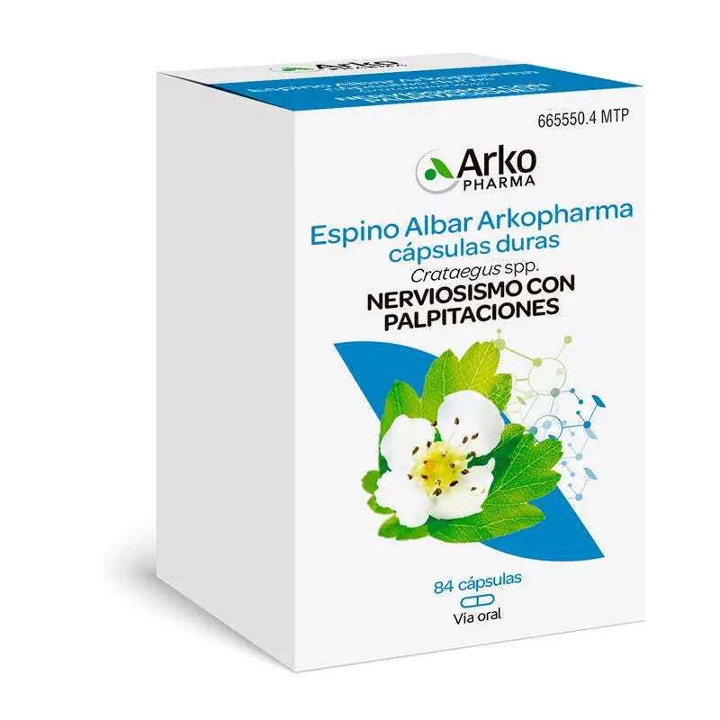 Arkocápsulas Hawthorn 84 Capsules Arkopharma