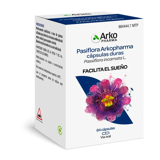 Arkopharma Arkocápsulas Passiflora, 84 capsule