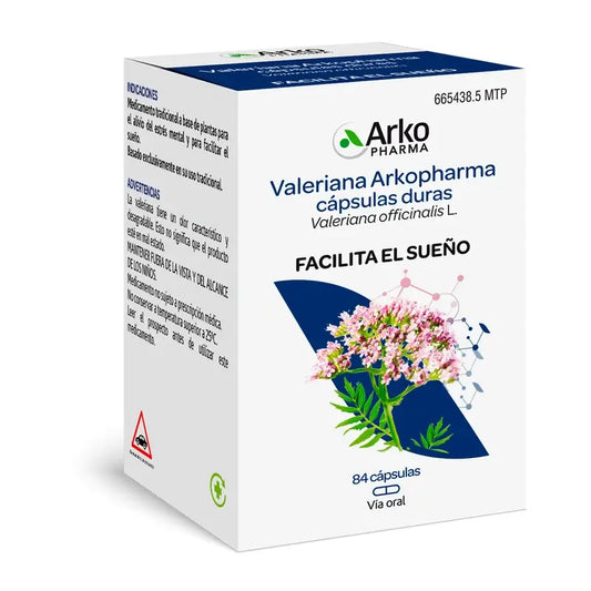 Arkopharma Arkocápsulas Valeriana, 84 capsule