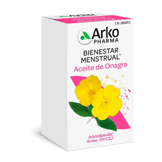 Arkopharma Arkocápsulas Olio di enotera, 200 capsule