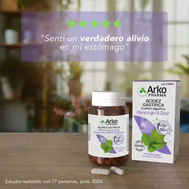 Arkopharma Arkocápsulas Bruciore di stomaco, 40 capsule