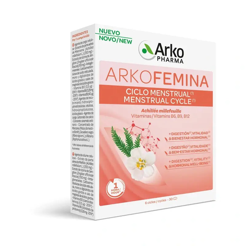 Arkopharma Arkofémina Ciclo mestruale, 30 capsule