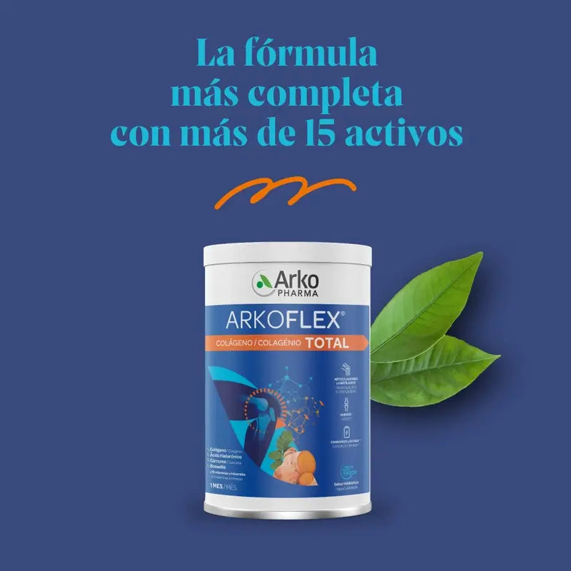 Arkoflex Dolexpert Forte 360º Collagene Gusto Arancia 390g Arkopharma Pack