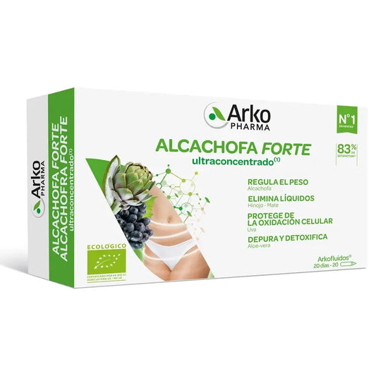 Arkopharma Arkofluido Carciofo Forte Ultraconcentrato, 20 fiale