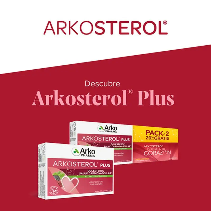 Arkopharma Arkosterol Plus Pack, 60 capsule