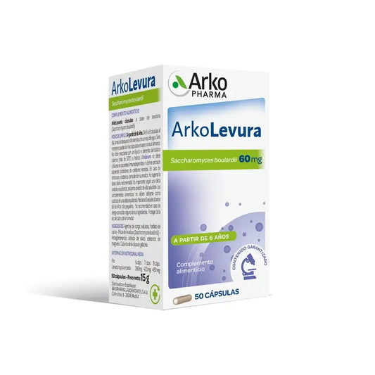 Arkopharma Arkolevura Saccharomyces Boulardii, 50 capsule