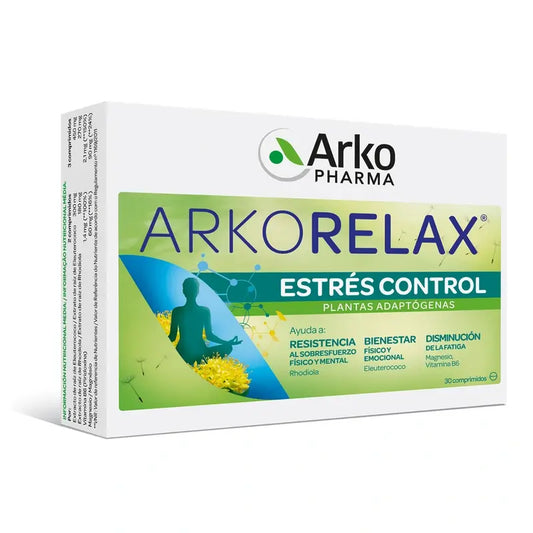 Arkopharma Arkorelax Stress Control, 30 compresse