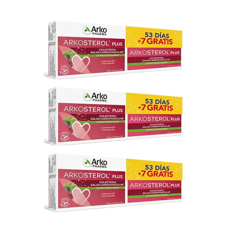 Arkopharma Arkosterol Plus, 3X60 Capsule