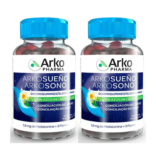 Arkopharma Arkosueño, 2X60 Dormigummies senza zucchero