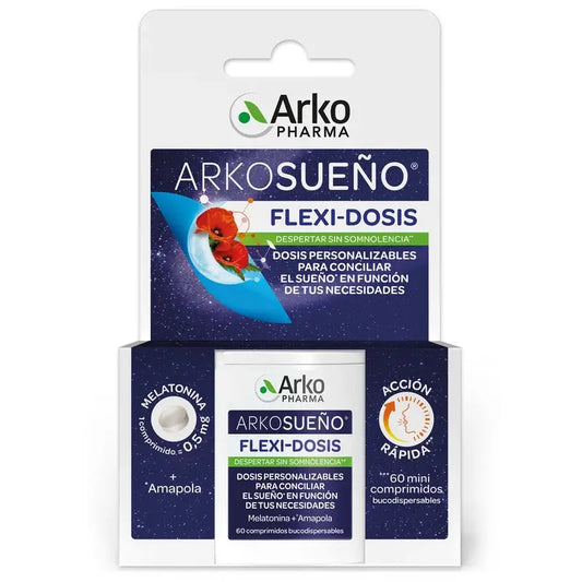 Arkopharma Arkosueño Flexi-Dose 60 Mini Compresse Sublinguali