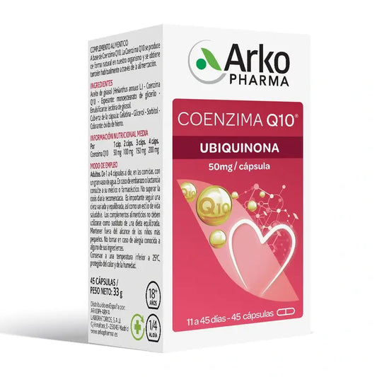 Arkopharma Arkovital Coenzima Q10, 45 capsule