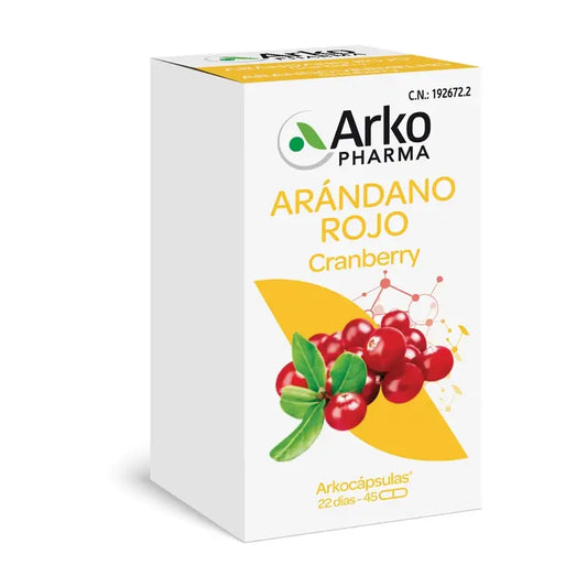 Arkopharma Arkocápsulas Cranberry, 45 capsule