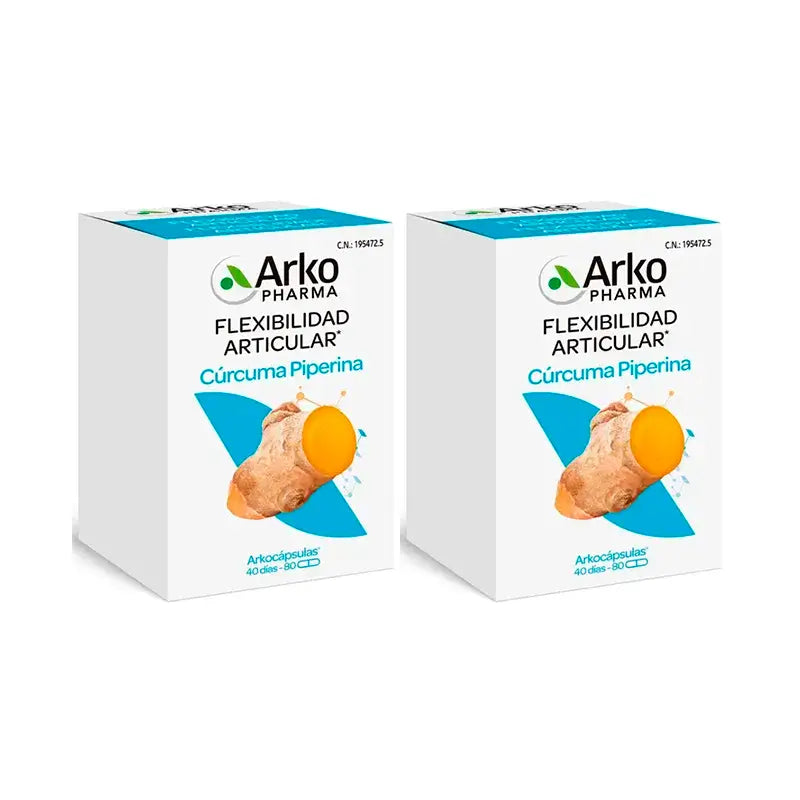 Arkopharma Curcuma Bio, 2X80 capsule