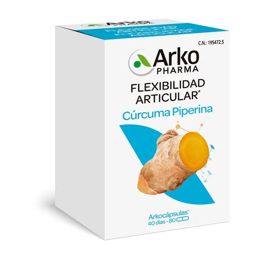 Arkopharma Curcuma Bio, 80 capsule