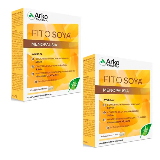 Arkopharma Fitosoya Isoflavoni, 2X60 Capsule