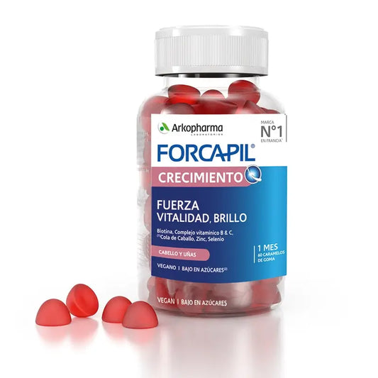 Forcapil Growth Gummies 60 Arkopharma Gummy Sweets