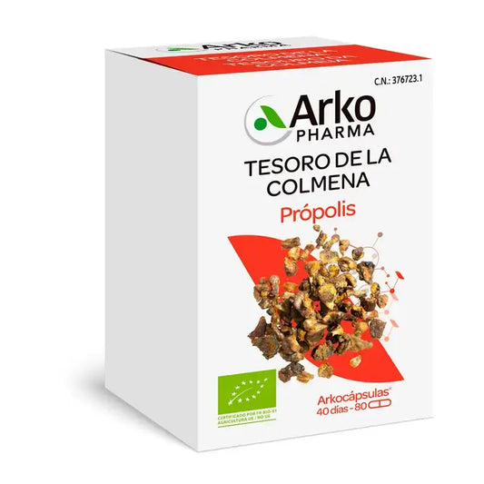 Arkopharma Propoli Bio, 80 capsule